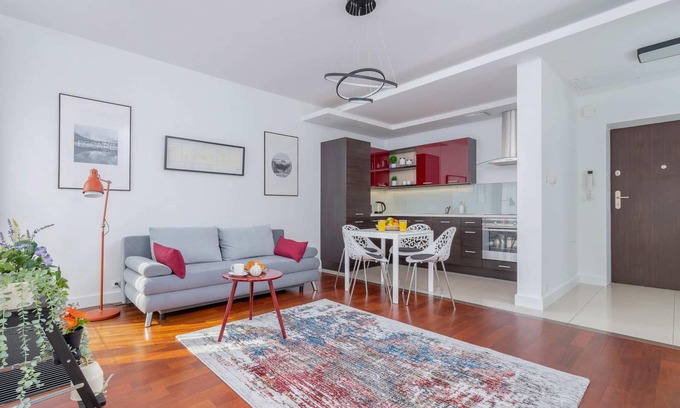 Piasek Połnoc Apartment | Łobzowska 22 | Elegant Apartment Kraków | A/C