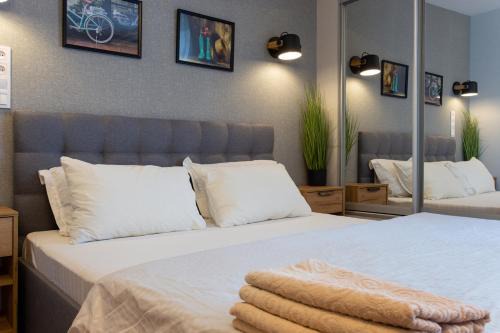 Petrovskoye Apartment | Нова студія в стилі лофт біля ТРЦ Нікольський - Харківська набережна 3-9
