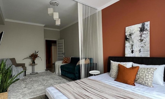 Kazakhstan Apartment | Просторные двухкомнатные апартаменты Терракота
