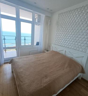 Arcadia Apartment | Терраса с панорамой моря в Аркадии