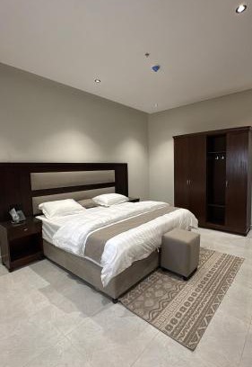 Jizan Apartment | مجمع الملكة شقة من غرفة نوم وصالة بتصميم عصري وراقي