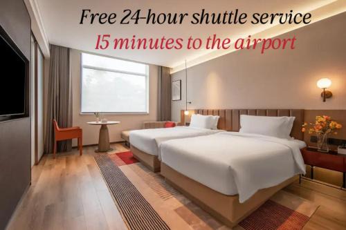 Pudong Hotel | 上海浦东机场华美达安可酒店-免费提供24小时浦东机场班车十分钟到达候机楼出发层