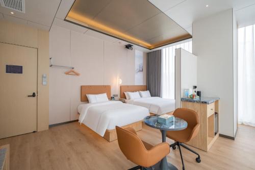 Chaoyang Hotel | 安汇文化酒店 朝阳高铁站石佛营地铁站店