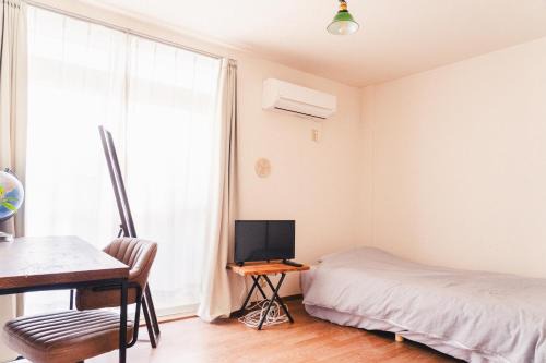 Maeda-nishi Machi Apartment | 寄道アパート201-2ベッドルーム布団追加可-最大5名1戸貸切-敷地内駐車場無料