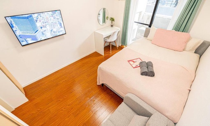 Kabukicho Apartment | 新宿区歌舞伎町舒适露台房源徒步3分钟地铁站