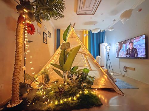 Lianyungang Apartment | 连云港柒夕精品民宿 花果山店