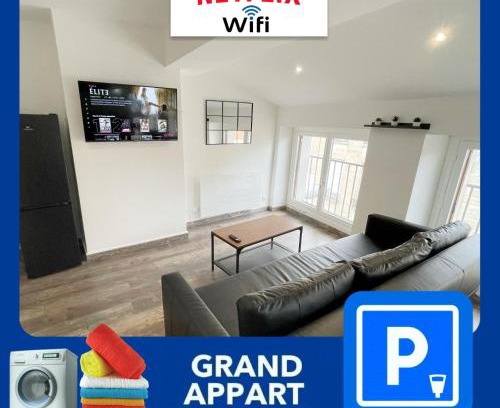 Cret de Roc Apartment | 017 CHIC & COSY F2 53m2 HYPERCENTRE WIFI SMART TV NETFLIX
