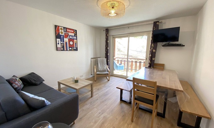 Peone Apartment | 06BD - Nice 6-person apartment facing the slopes