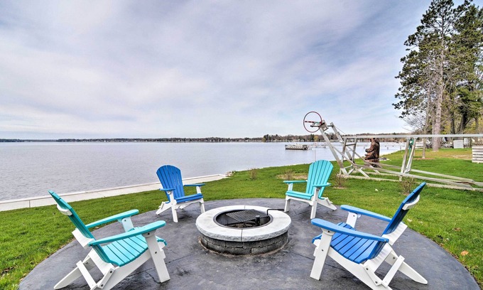 Cadillac Cottage | 1/2 Mi to White Pine Trail: Lakefront Home w/Dock