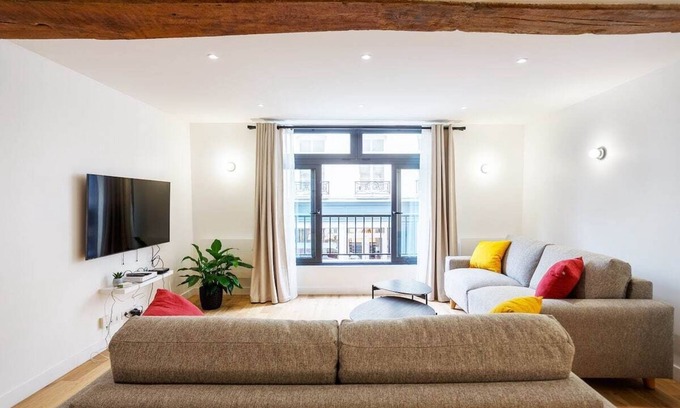 Bonne-Nouvelle Apartment | 1. APARTEMENT PARIS CENTRE 60m2 3 beds - 2/6 pers. Air conditioning