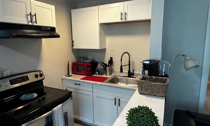 Cottage Line Apartment | 1 Bed Apt across from the beach 1