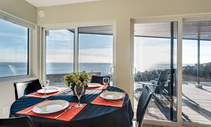 Saanich East Apartment | 1 bed oceanfront suite with spectacular panoramic views