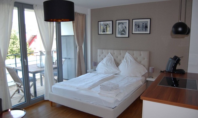 Vauban Apartment | 1 bedroom apartment for 1-2 people in Freiburg-Vauban. High-quality