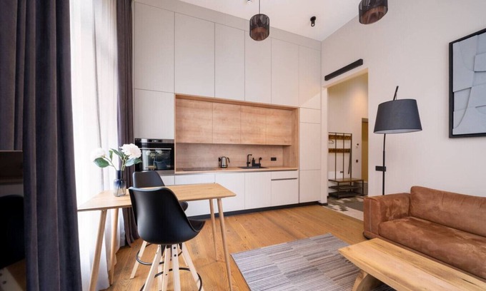 Jurmala Apartment | 1 bedroom apartment with private parking and terrace