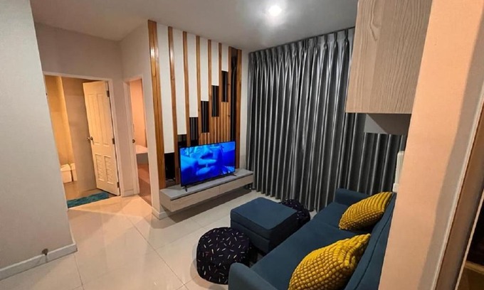 Bang Na Apartment | 1 Bedroom Cozy Style 3mins Udom Suk BTS