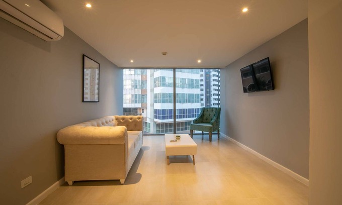 Bocagrande Apartment | 1 Bedroom Stunning Apartment in Bocagrande