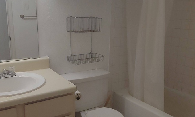 Far North Dallas Condo | 1 bedroom with fireplace
