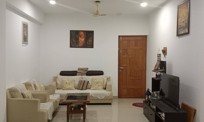 Candola House | 1 bhk apt in Marcel, near Old Goa, Panjim in Goa, India includes amenities.