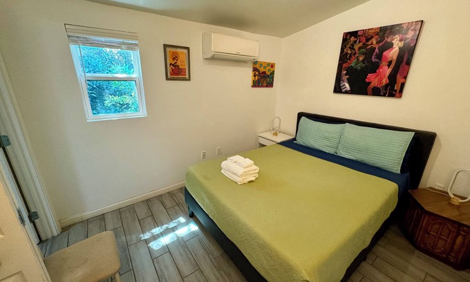 Irish Channel Apartment | 1 BR Apartment with Courtyard walking distance to Magazine street Art District