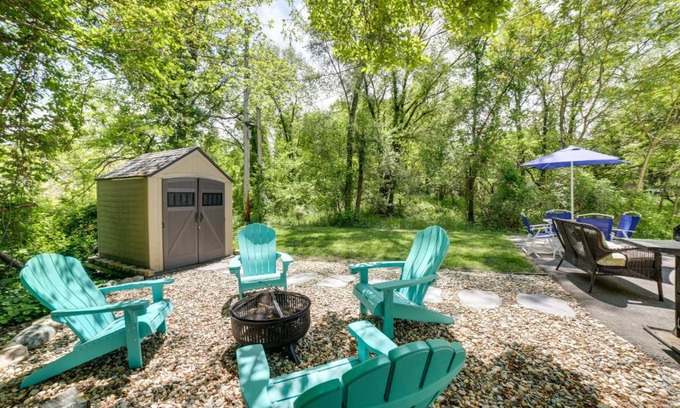 Miller Beach House | 1 Mi to Indiana Dunes Natl Park Home with Patio!