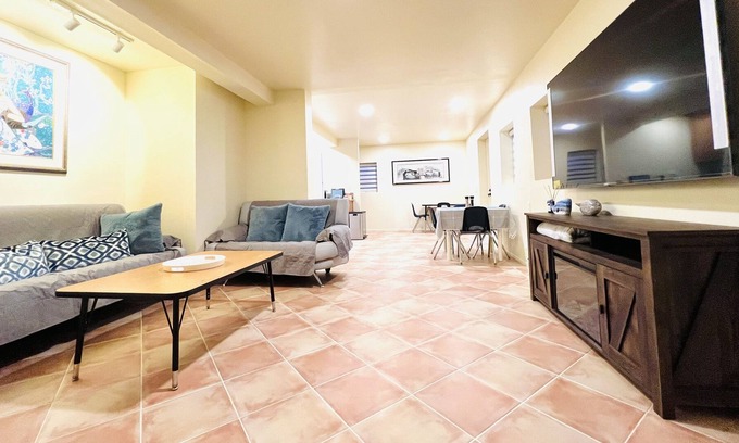 Santa Barbara House | 1-Story Guesthouse EV Charger Near UCSB