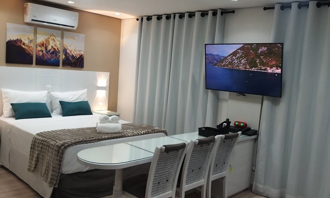 Indianopolis Apartment | 1010 - Suite Diamond Merc Times Square - Moema/SP