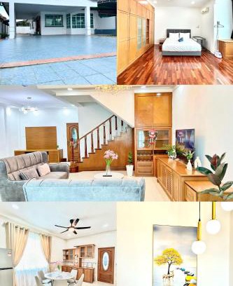 Sibu House | 10Pax Spacious Semi-D&Nearby City Centre