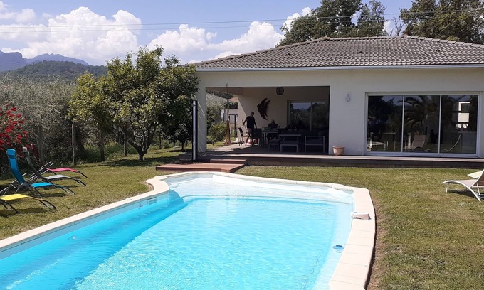 Castellare-di-Casinca Villa | 117m2 villa with 15mx6m swimming pool