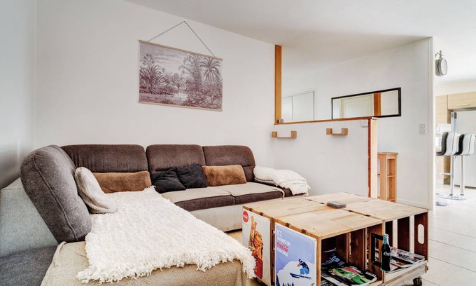 Saint-Vincent-de-Tyrosse House | 120 m² House ∙ 3 bedrooms ∙ 8 guests