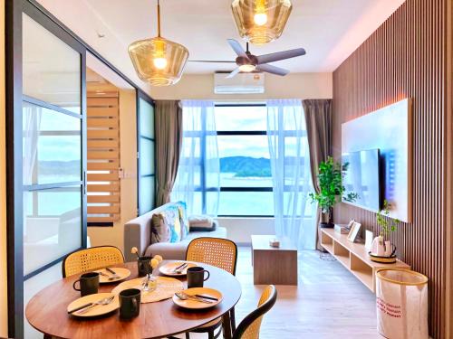 Downtown Kota Kinabalu Apartment | #12 Jesselton Quay City Pads Seaview by Zeluxo