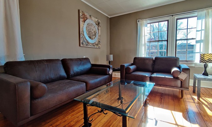 Charles Town Condo | 1200 SqFt Condo Above Abolitionist Ale Works Charles Town w/Laundry & Deck #201
