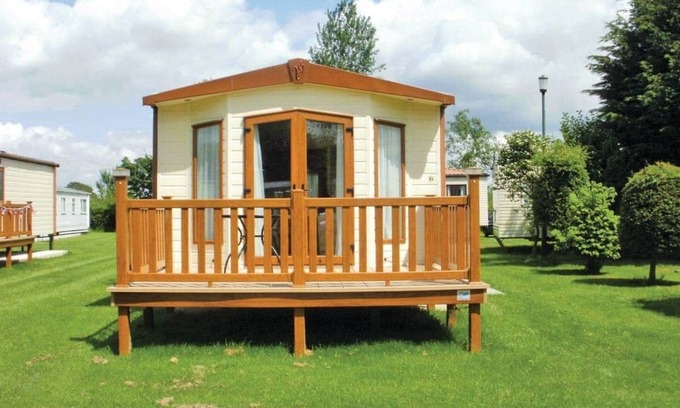York House | 12ft-wide caravan with one double and two twin.