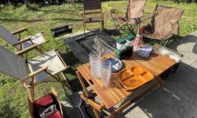 Katsuura RV Rental | 12JIN BuildingBBQ Set Plan/Katsuura City Chiba