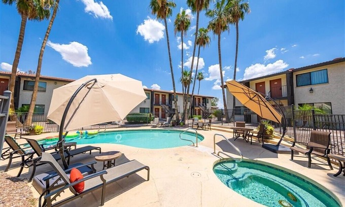 New Papago Parkway Apartment | 142 Fully Furnished 1BR Suite-Pet Friendly!