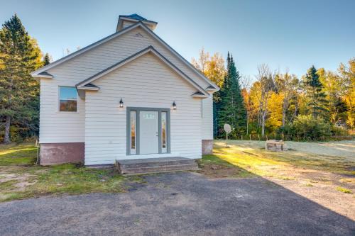 Houghton County House | 15 Mi to Lake Superior Renovated Church with Grill