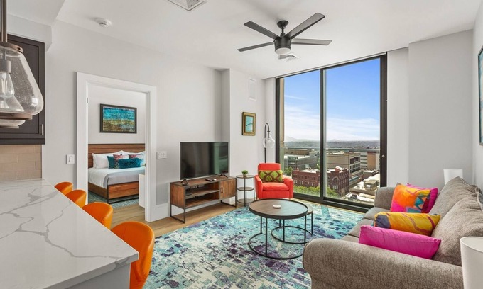 Downtown Asheville Condo | 15% OFF - Mountain Day Dream | 10th floor Luxury Condo in Downtown, Mountain View
