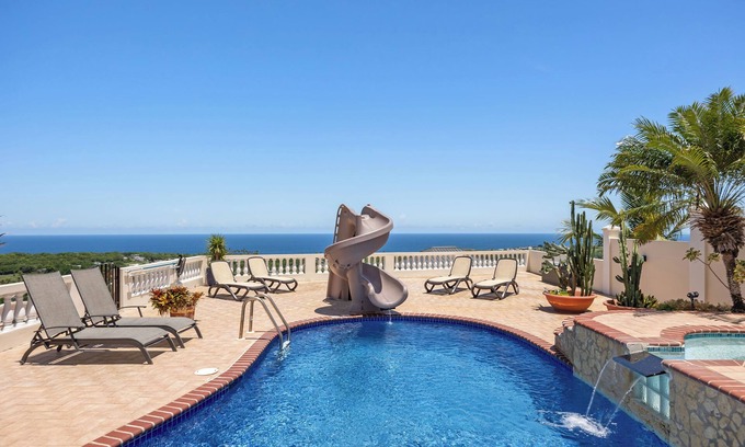 Yeguada Villa | 15% weekly discounts. 180° Ocean View hacienda - ideal for families & kids.