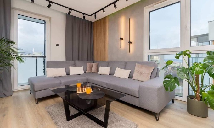 Nowy Port Apartment | 16th Floor Apartment | Gdańsk | Two Bedrooms