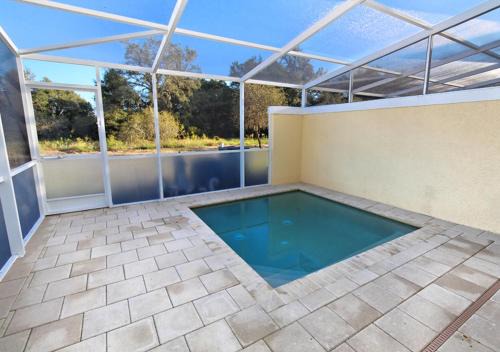 Four Corners House | 17413 Luxury Pool Villa Serenity Haven, 3BR, Balcony