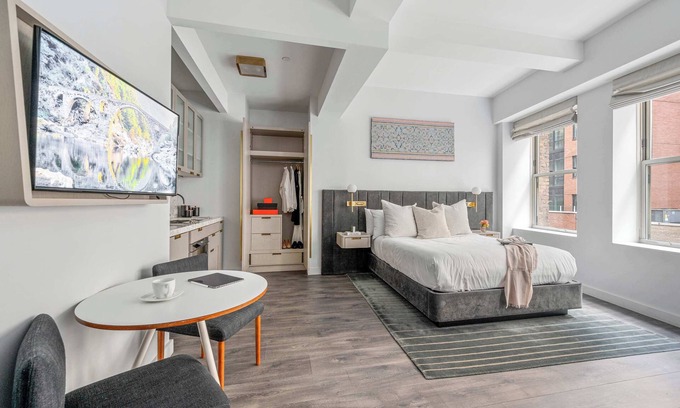 Tribeca Apartment | 17John: Classic Queen Studio Apartment