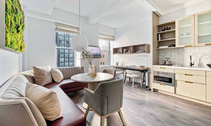 Financial District Apartment | 17John: Luxury One Bedroom Apartment