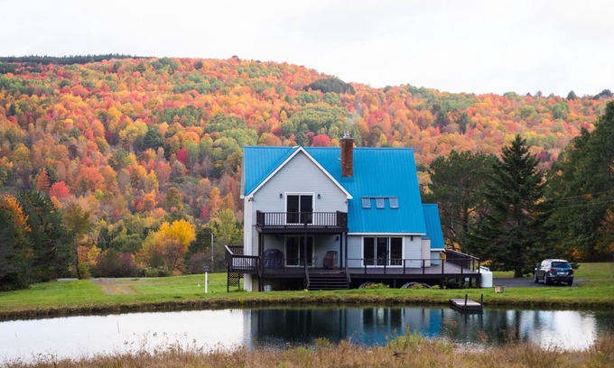 Jefferson House | 18 acres of nature and relaxation in the northwestern Catskills