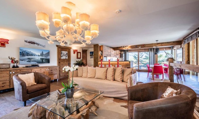 Le Praz Apartment | 180 m² Apartment ∙ 5 bedrooms ∙ 10 guests