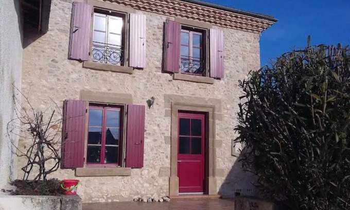 Charpey House | 1850 Traditional Stone House with secured pool