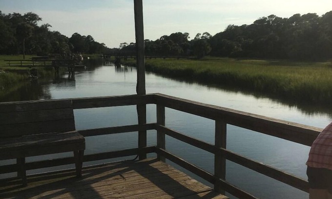 Saint Helena Island Villa | 186 Beach Club Villa - Pet Friendly, Beautiful marsh views