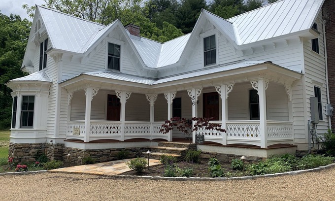 Leicester House | 1878 Victorian Farmhouse Near Asheville on 80 Acres