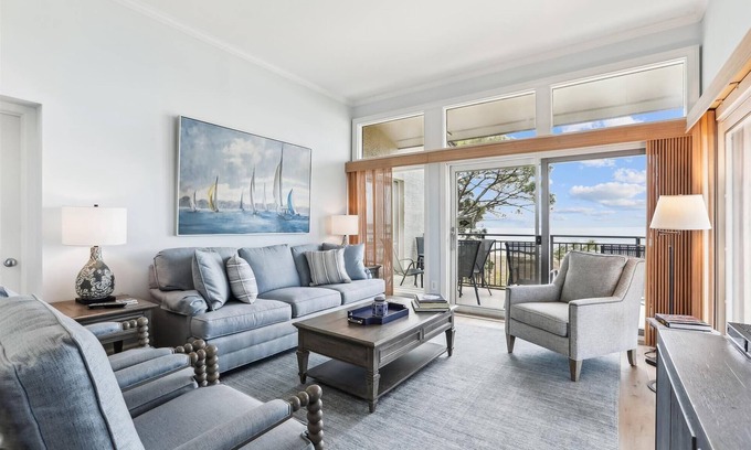 South Beach Villa | 1883 Beachside Tennis ~ Corner Penthouse Villa with Panoramic Ocean Views!