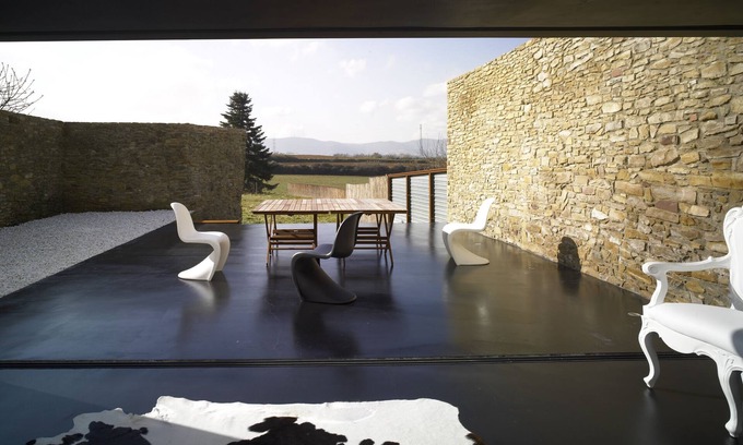 Seva House | 18th century designer villa with garden, small pool and views of the countryside