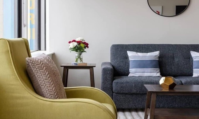Downtown Dallas Apartment | 18th FL Stylish CozySuites w/pool, gym #6