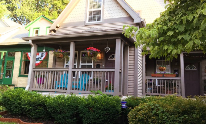 Fountain Square House | 1900s Victorian In Historic Fountain Square. Discounts for Long Term Rentals!
